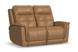 Ranger Leather Power Reclining Loveseat - Oakridge thumbnail 2