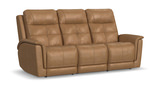 Ranger Leather Power Reclining Sofa - Oakridge thumbnail 1