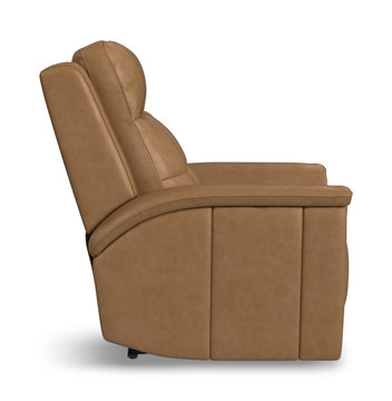 Ranger Leather Power Reclining Sofa - Oakridge