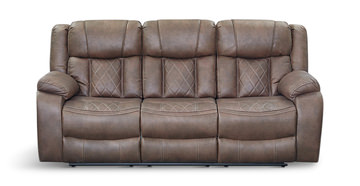 Ashby Reclining Sofa - Brown