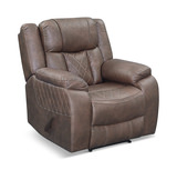 Ashby Recliner - Brown thumbnail 1