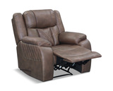 Ashby Recliner - Brown thumbnail 3