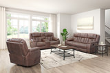 Ashby Reclining Sofa - Brown thumbnail 5