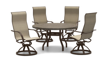 Stella II 5 Piece Patio Dining Set