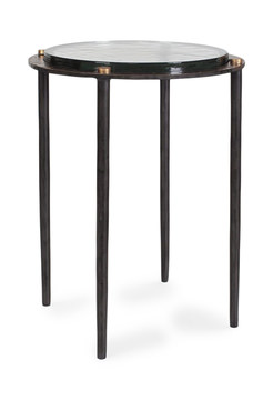 Gracie Glass Accent Table