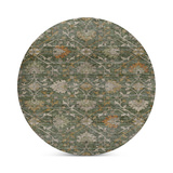 Silk Road Basil Area Rug - 8′0″ Round thumbnail 1