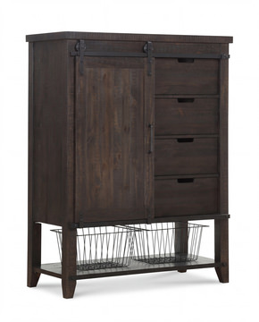 Urban Barn Gentleman’s Chest - Charcoal