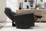Remmington Leather Power Swivel Glider Recliner - Slate thumbnail 8
