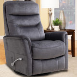 Gemini Swivel Glider Recliner - Capri Charcoal thumbnail 2