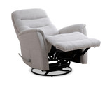 Gemini Swivel Glider Recliner - Bloke Cotton thumbnail 4