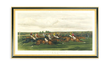 Fores Racing Run In Framed Art