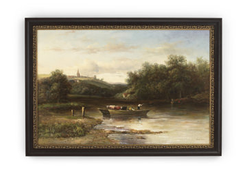 Riverboat Framed Art