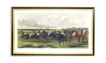 Fores Racing F/Start Framed Art
