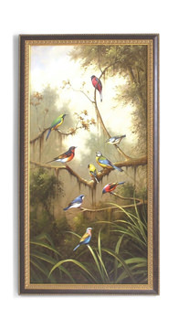 Song Birds B Framed Art