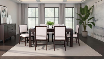 Oscar Dining Table With 6 Chairs