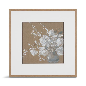 Fresh Flowers I Framed Art