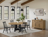 Castle Rock Round Dining Table With 4 Side Chairs thumbnail 2