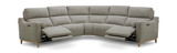 Janell 5 Piece Modular Sectional With 3 Power Reclining Seats thumbnail 2