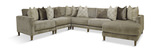 Tatum 5 Piece Modular Sectional With Right  Arm Chaise thumbnail 1