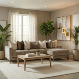 Tatum 5 Piece Modular Sofa With Right Arm Chaise thumbnail 2