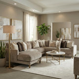 Tatum 5 Piece Modular Sectional With Left Arm Chaise thumbnail 3