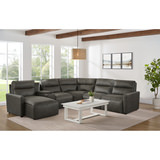 Cooper 6 Piece Power Reclining Sectional With Left Chaise thumbnail 2