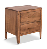 Brighton Modern 2 Drawer Nightstand thumbnail 1
