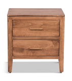 Brighton Modern 2 Drawer Nightstand thumbnail 2