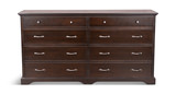 Elegance Cherry Double Dresser thumbnail 2