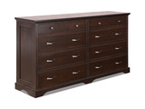Elegance Cherry Double Dresser thumbnail 1