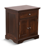 Elegance Cherry Door Nightstand thumbnail 1