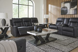 Halina Reclining Sofa - Carbon thumbnail 3