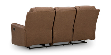 Halina Reclining Sofa - Caramel