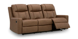 Halina Reclining Sofa - Caramel thumbnail 4