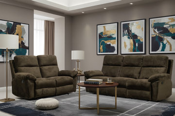Holden Reclining Sofa - Brown