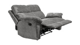 Holden Reclining Loveseat - Grey thumbnail 2
