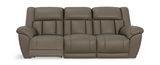 Petra Power Reclining Sofa - Taupe thumbnail 9