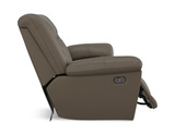 Petra Power Reclining Sofa - Taupe thumbnail 8