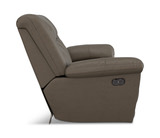 Petra Power Reclining Sofa - Taupe thumbnail 3