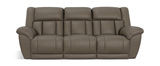 Petra Power Reclining Sofa - Taupe thumbnail 1