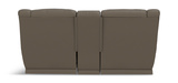 Petra Power Reclining Loveseat With Console - Taupe thumbnail 2