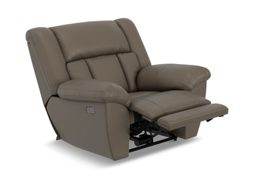 Petra Power Recliner - Taupe