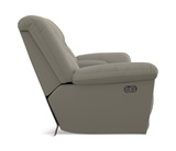 Petra Power Reclining Loveseat With Console - Smoke thumbnail 3