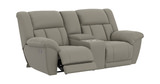 Petra Power Reclining Loveseat With Console - Smoke thumbnail 5