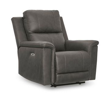 Caldwell Leather Power Recliner - Anchor