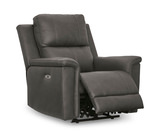 Caldwell Leather Power Recliner - Anchor thumbnail 4