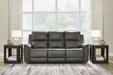 Caldwell Leather Power Reclining Sofa - Anchor thumbnail 5