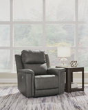 Caldwell Leather Power Recliner - Anchor thumbnail 5