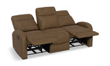 Stanley Reclining Sofa - Brown thumbnail 5