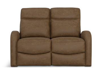 Stanley Reclining Loveseat - Brown